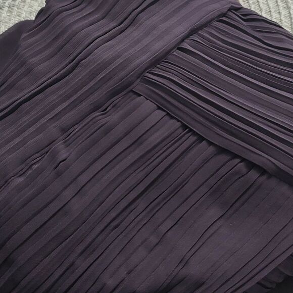 Bill Levkoff Plum Bridesmaid Prom Wedding, Graduation Cocktail Dress Sz 12 NWOT - Picture 9 of 9